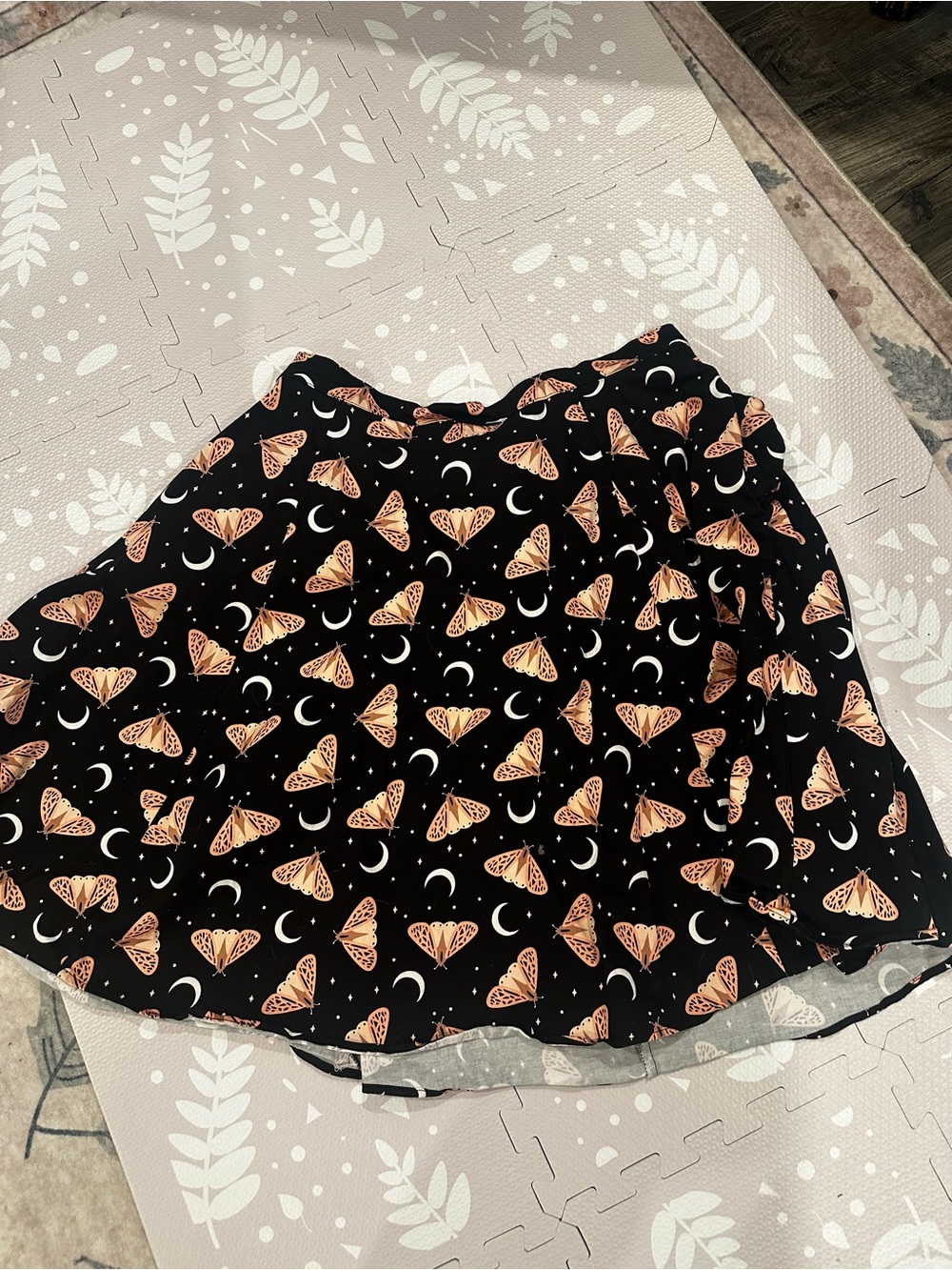 Eva rose moth skirt
